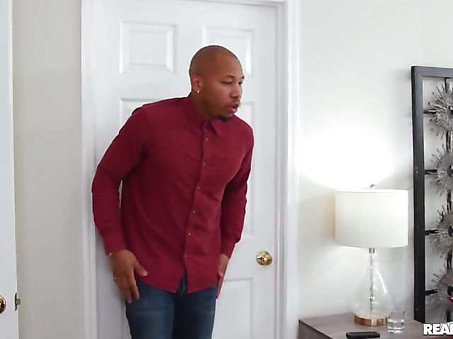 Black and asian dark skinned slut Ember Snow go at it