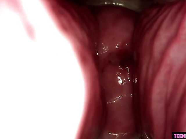 In bed with FFM anal teens Chanel Grey and Keira Croft and close up creampie