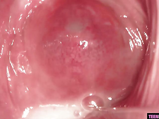 In bed with FFM anal teens Chanel Grey and Keira Croft and close up creampie