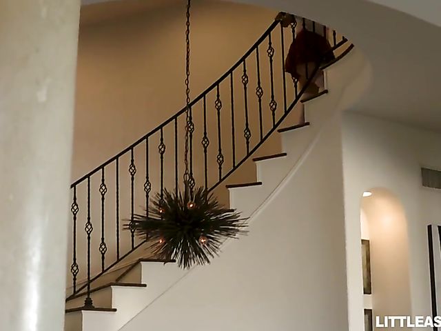 Asian schoolgirl Jade Luv sucking dick and getting screwed