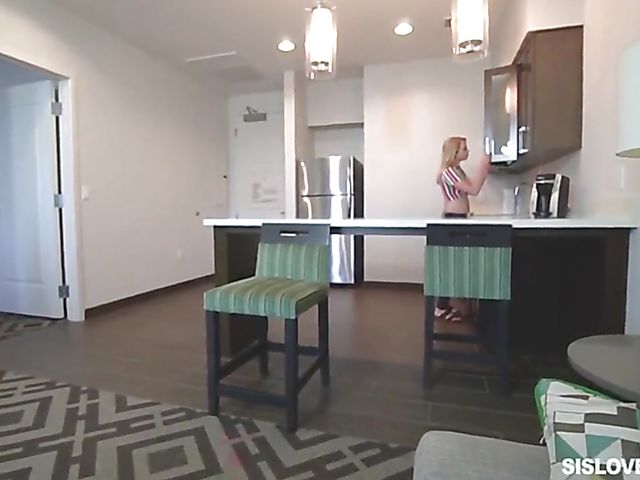 Dixie Lynn - Blonde sister POV with her exotic stepbrother