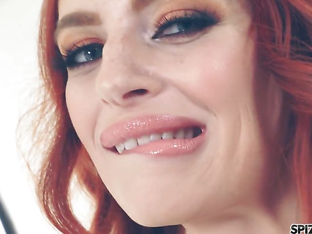 Maya Kendrick - Natural redhead stockings sex