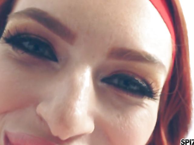 Maya Kendrick - Natural redhead stockings sex