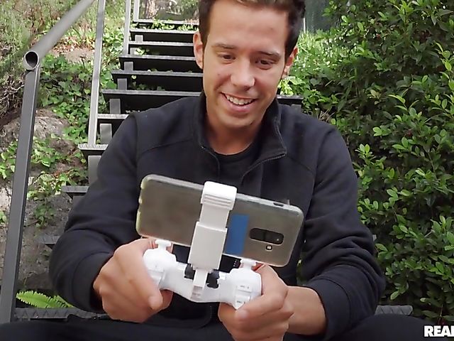 Peeping shower and fucking Misha Maver's smooth pussy afterward