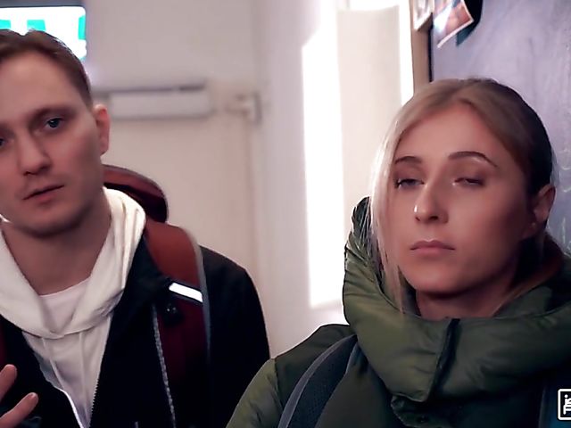 Sneaky sex in the hostel with shaved pussy girl Minori H