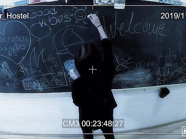 Sneaky sex in the hostel with shaved pussy girl Minori H