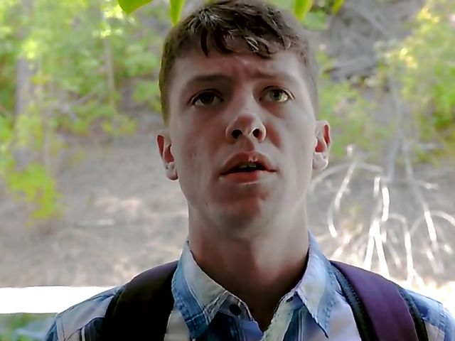 Melissa Lynn - Slim busty MILF and boy help each other