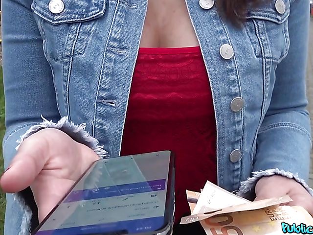 Public agent picks up Adara Love who is more than ready to have sex for cash