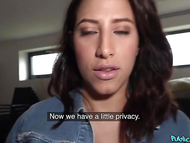 Public agent picks up Adara Love who is more than ready to have sex for cash