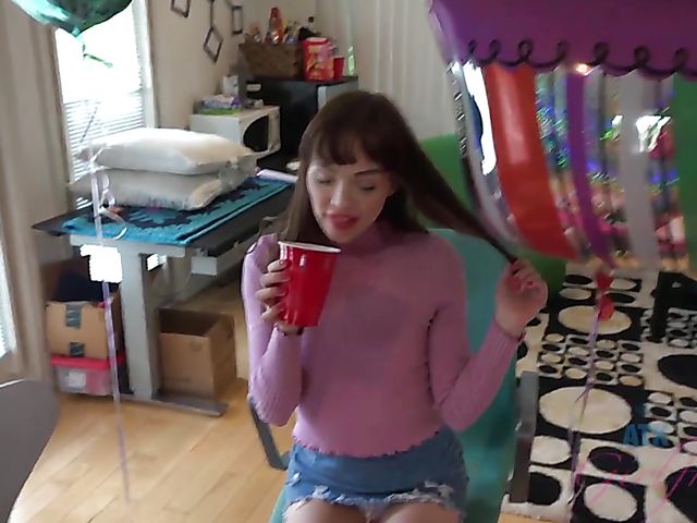 POV teen Aliya Brynn gets boned before going out