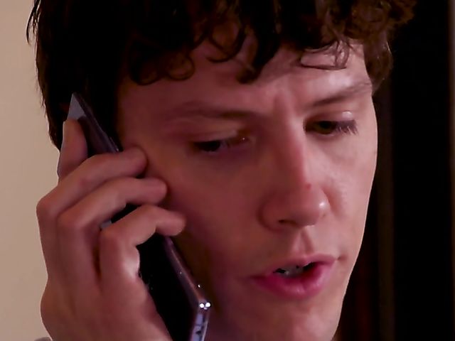 Young ebony teen with juicy tits Nia Nacci seduces a white boy