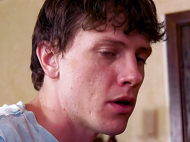 Young ebony teen with juicy tits Nia Nacci seduces a white boy