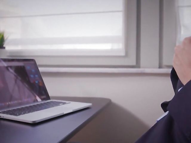 Eloa Lombard anal office affair with a horny dude