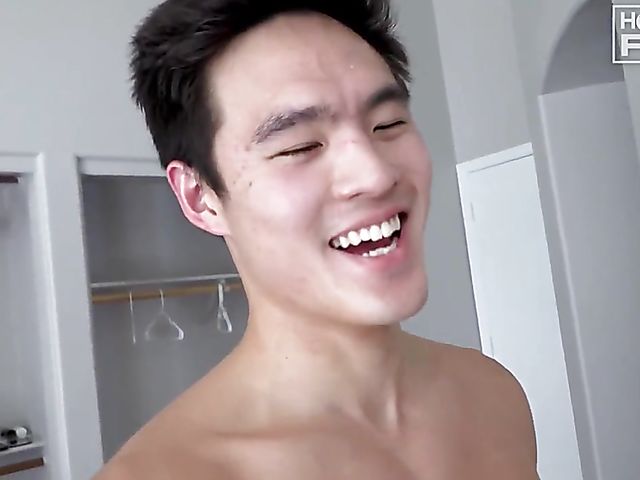 Asian guy Charlie Tran and tattooed latina Jessica Nunez fuck in porn for women