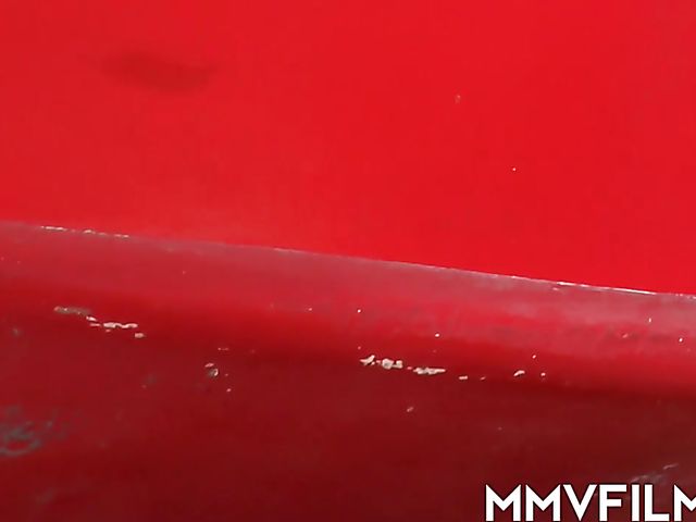 Flirty German maid Alina Lamour is such a whore