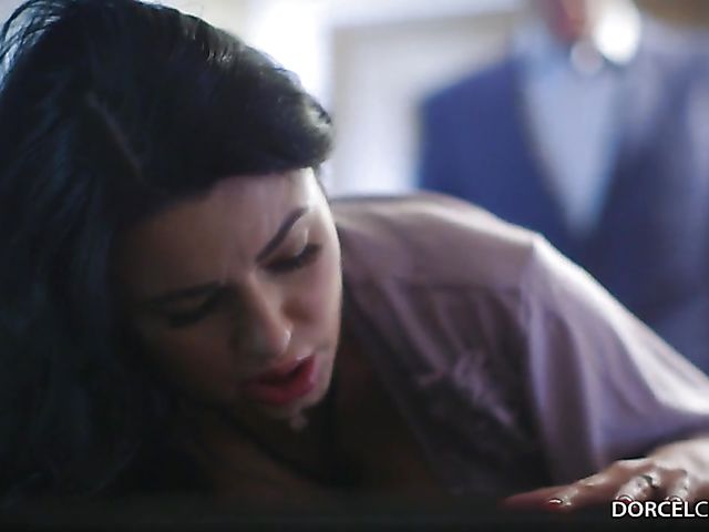 Kitchen anal in black nylons with beautiful Ania Kinski