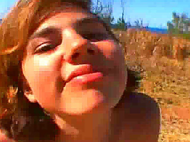 Hot babe fucks her man on the beach