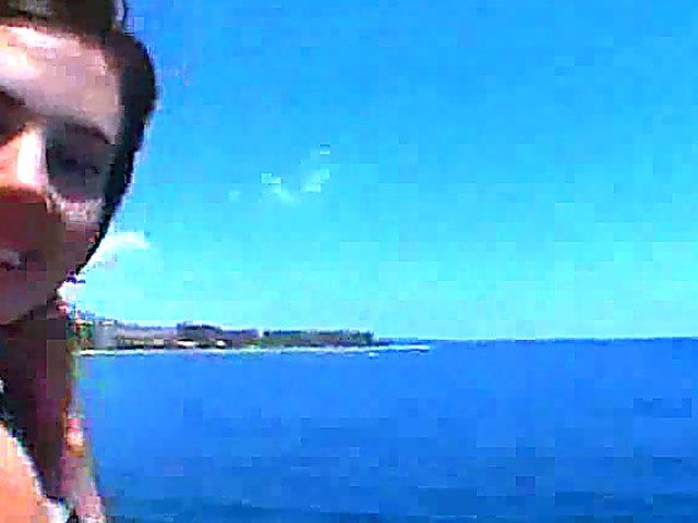 Hot babe fucks her man on the beach