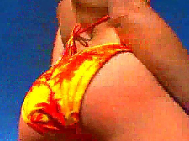 Hot babe fucks her man on the beach