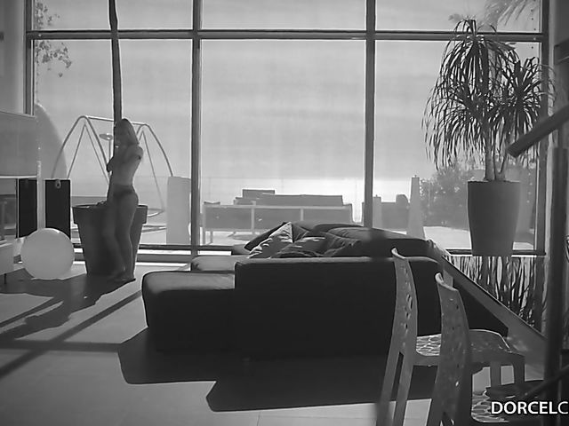 Romantic couple sex after training together