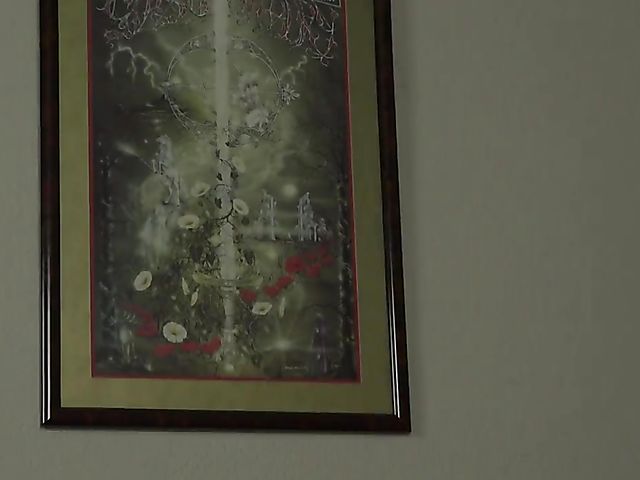 Flirty mature woman shows her boobs in the garden on a rainy day and masturbates at home