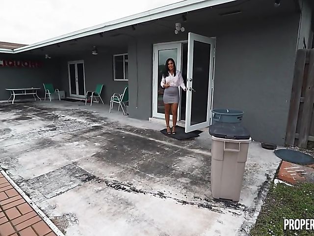Big breasted latina POV with hot realtor Alina Belle