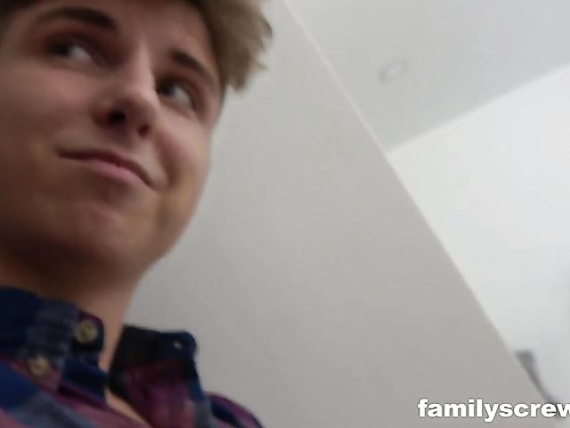 Old mature couple fuck in front of a boy and his pregnant GF