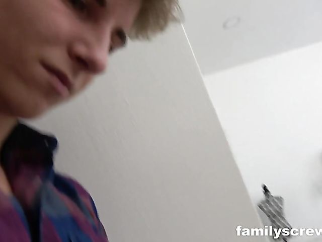 Old mature couple fuck in front of a boy and his pregnant GF