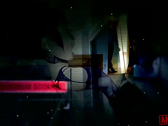 Stella Cox anal in black stockings and sexy shoes