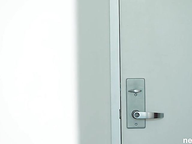 Latina casting with natural brunette Amorina