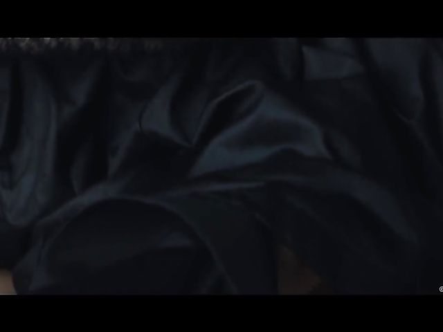 Sex Art lovemaking with blonde in black Nikki Hill