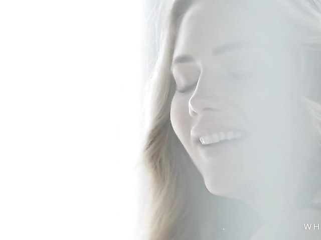 Mary Rock - Playful girl masturbating with her white toys for her man