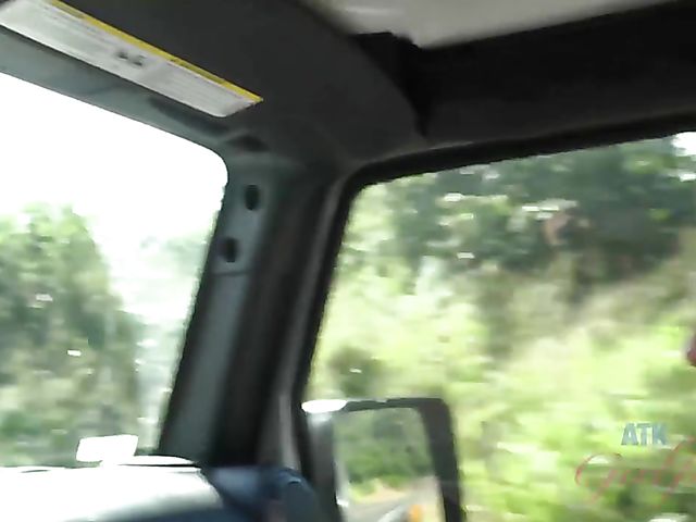 Melody Marks - GF car BJ on the way to the ocean