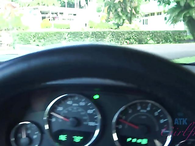 Melody Marks - GF car BJ on the way to the ocean