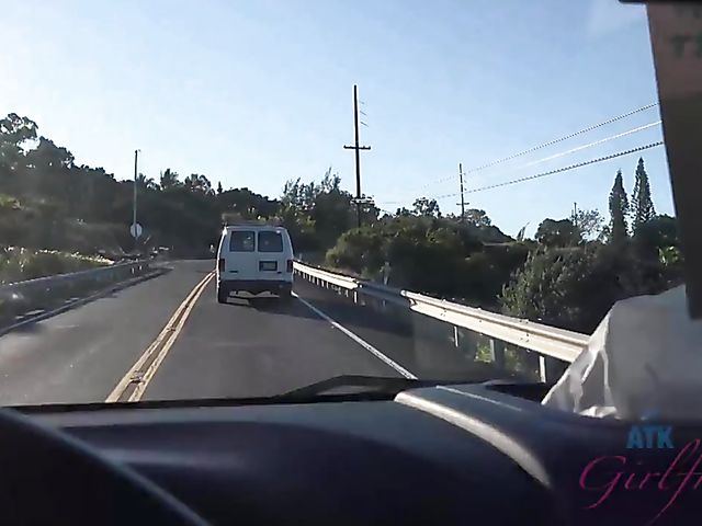 Melody Marks - GF car BJ on the way to the ocean