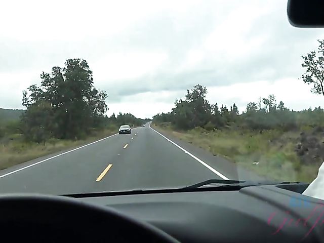 Melody Marks - GF car BJ on the way to the ocean