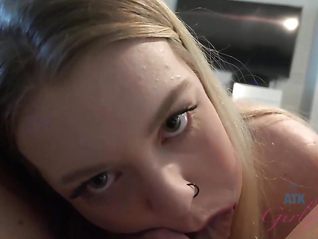 Ashley Manson - Smoking girlfriend POV dirty talk fuck 