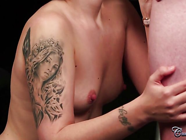 Belle Ohara gets cum on glasses in her office