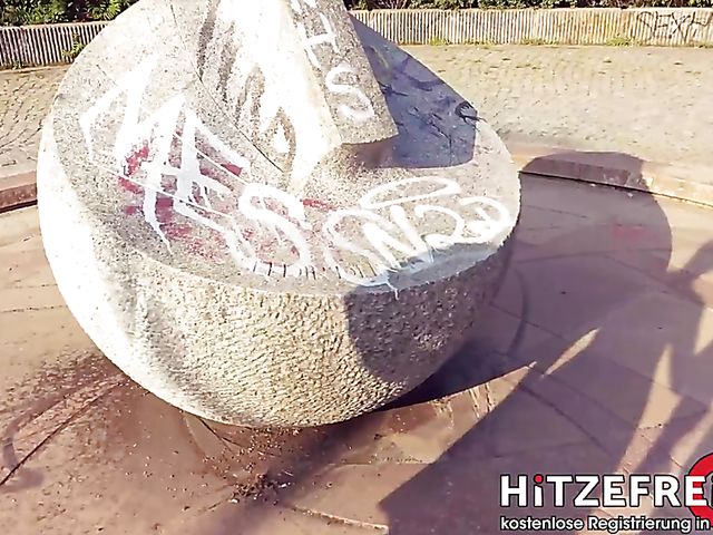 German public fuck with shaved slut Claudia Swea