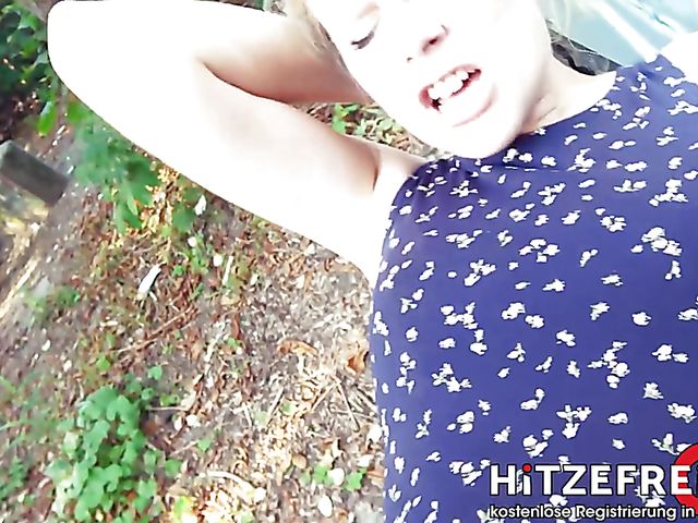 German public fuck with shaved slut Claudia Swea