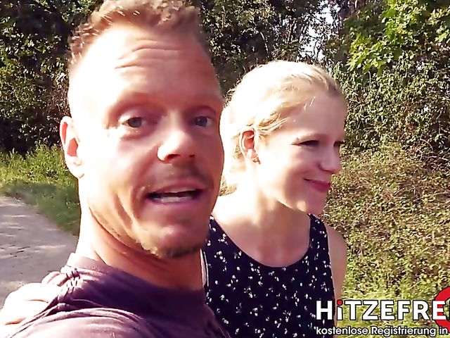 German public fuck with shaved slut Claudia Swea