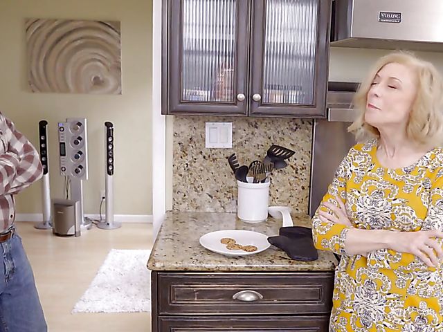 Nina Hartley - Granny and boy caught fucking