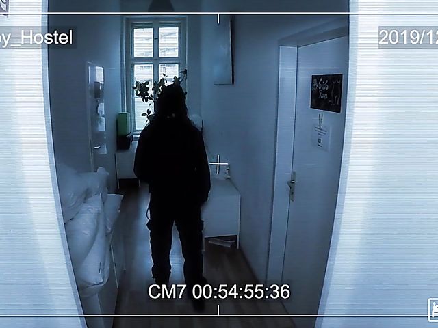 Big tits redhead Lenina Crowne fucks her hostel roommate