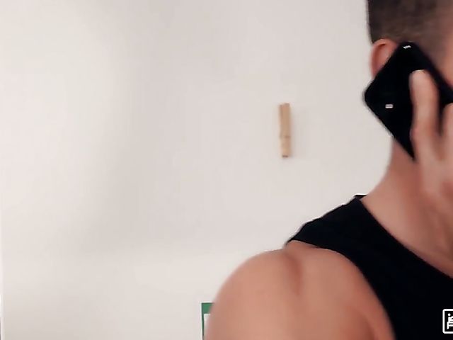 Big tits redhead Lenina Crowne fucks her hostel roommate