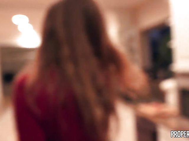 POV stockings sex with elegant realtor Karla Kush