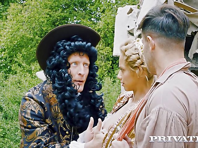 Outdoor sex in the Middle Ages with hot Veronica Leal