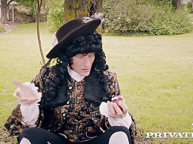 Outdoor sex in the Middle Ages with hot Veronica Leal