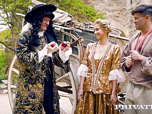 Outdoor sex in the Middle Ages with hot Veronica Leal