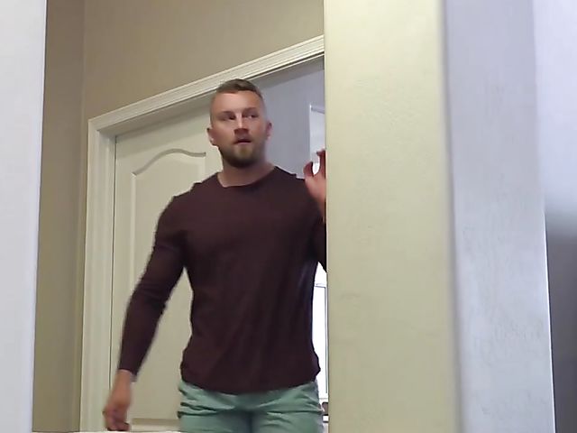 Passionate sex in the bedroom with Savannah Camon and Dustin Hazel