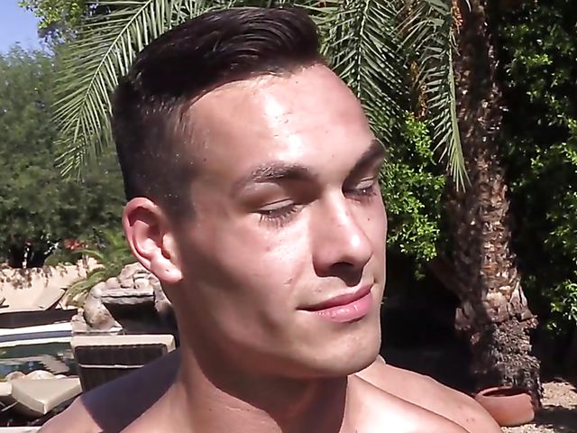 Passionate sex in the bedroom with Savannah Camon and Dustin Hazel